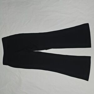 Cotton Candy Womens Large Butter Soft Blk Flared Legging-Pants #30433 Flawed New